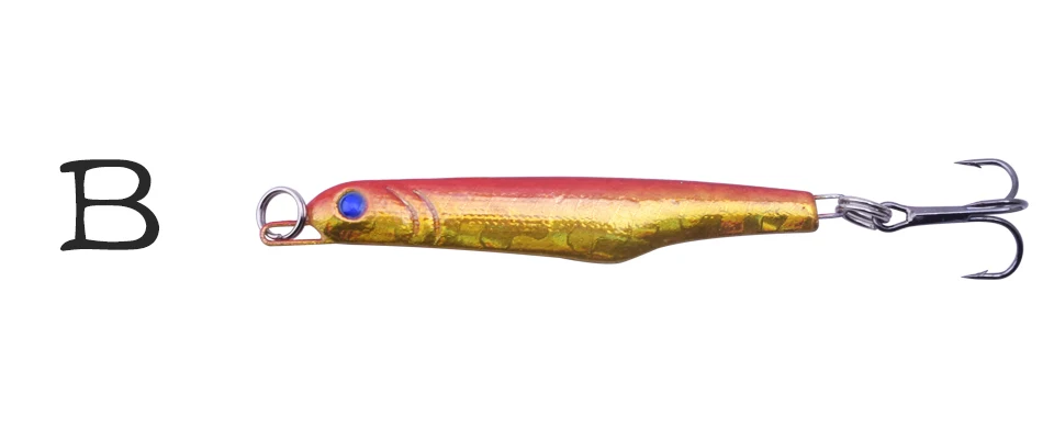 Detalle del anzuelo triple