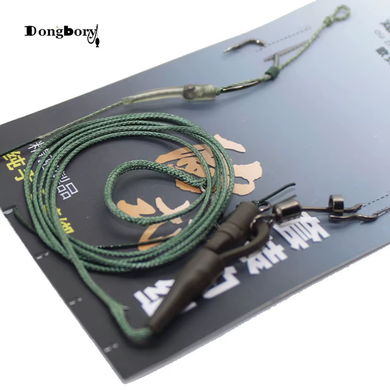 Hair Rig Listo para Carpa – Tallas 2#-8#