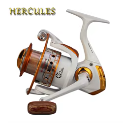 Carrete Rotativo Hercules 12+1 - Bobina Metálica para Carpa y Roca