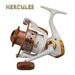 Carrete Rotativo Hercules 12+1 - Bobina Metálica para Carpa y Roca