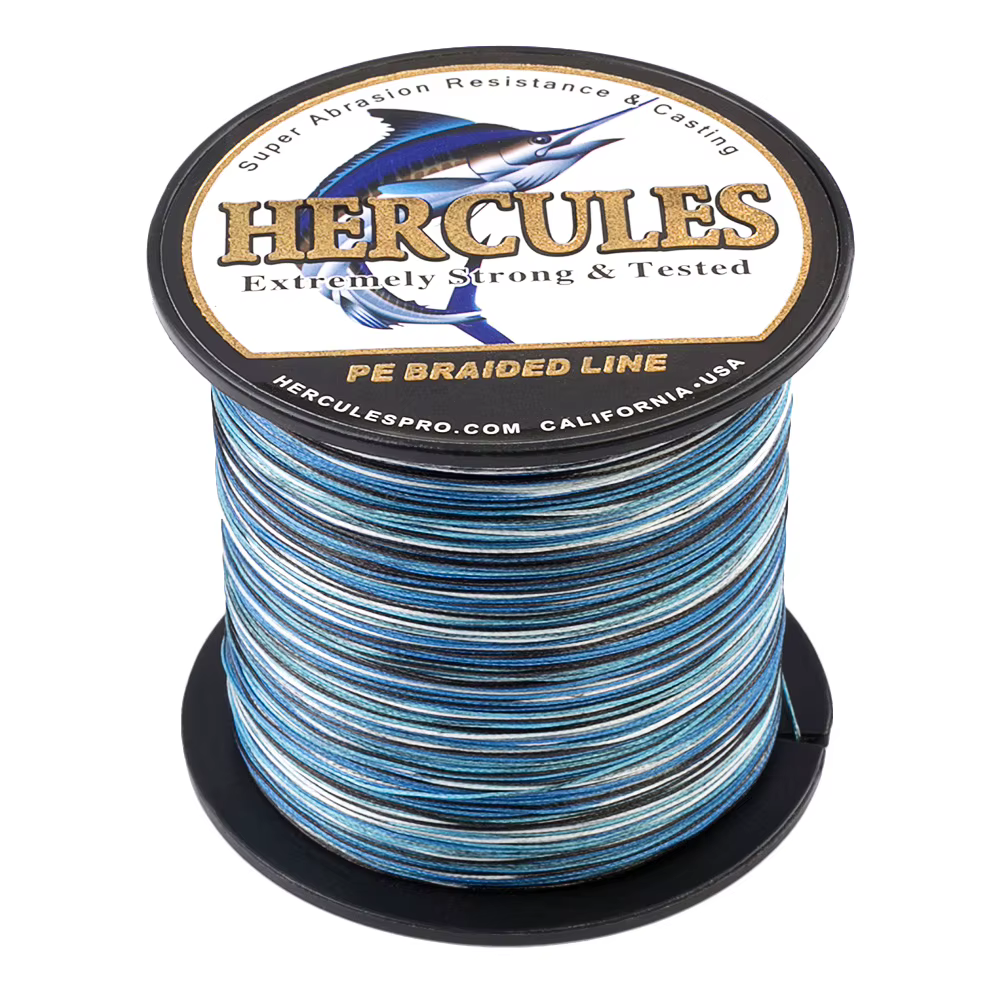 Hercules Sedal trenzado 8 hebras – Hilo PE para pesca de carpa - imagen 4
