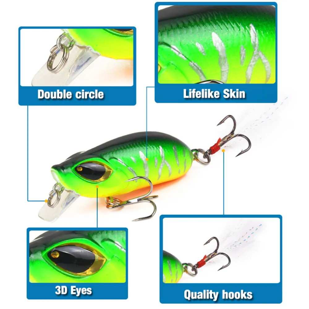 Señuelo Minnow 8,3g para Bass – 5,5 cm - imagen 3