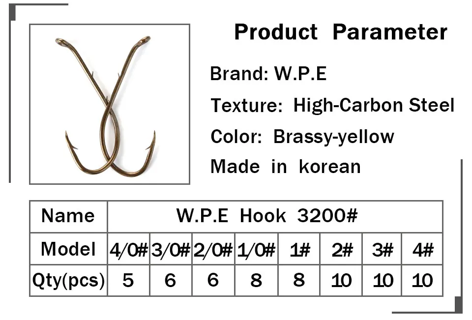 Aparejos de pesca en paquete