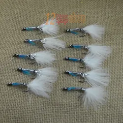 MNFT Moscas Streamer Ghost Tail Blue Fin para pesca con mosca