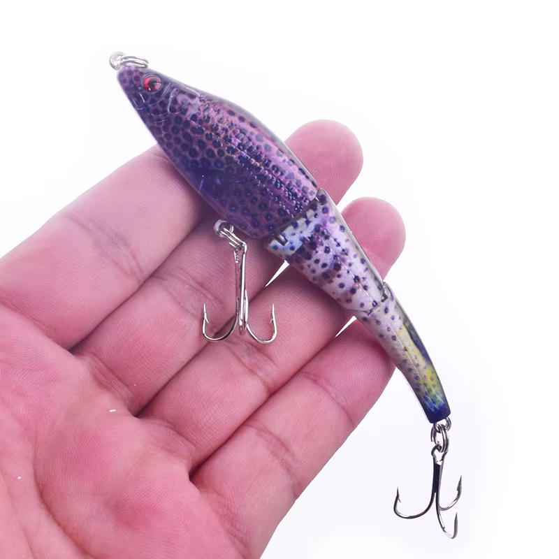 Swimbait articulado 3 segmentos 95mm – Lubina - imagen 3