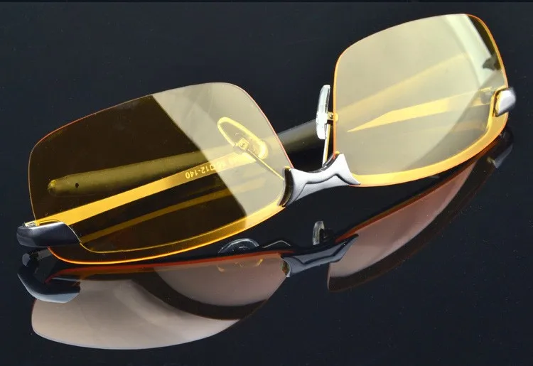 Lentes amarillas polarizadas de acryl