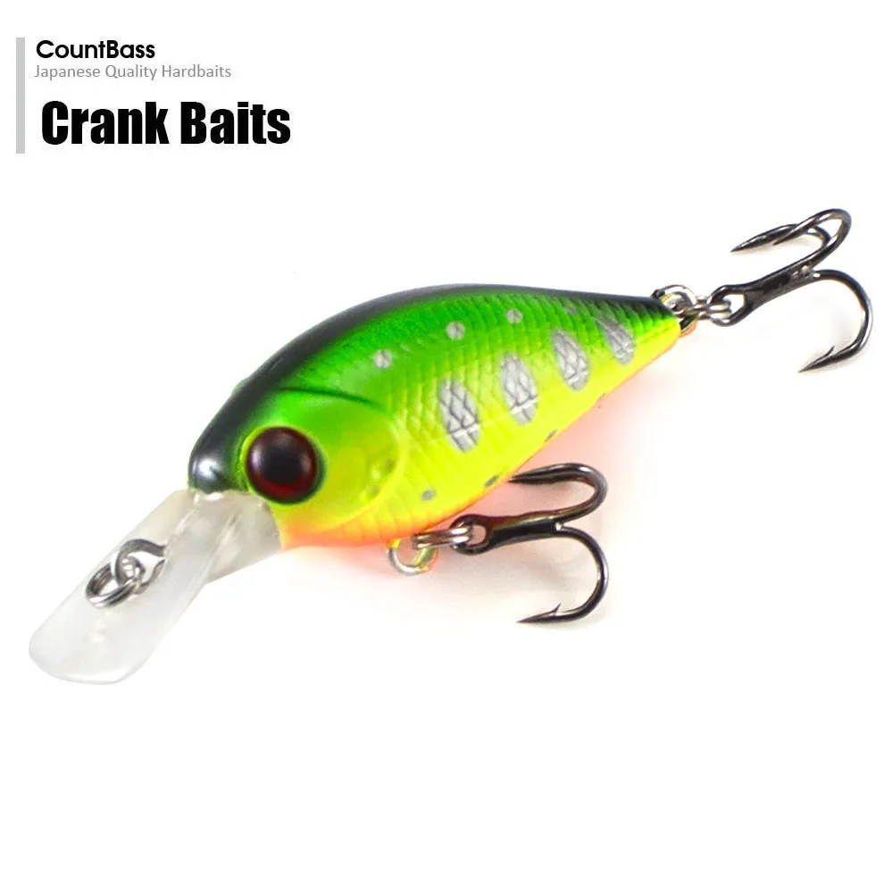 Variaciones de color disponibles del Countbass Crankbait