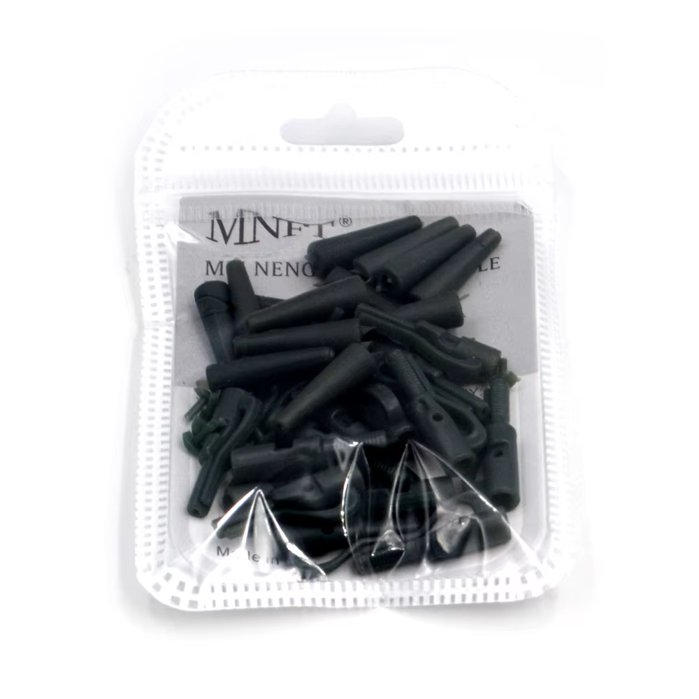 MNFT Kit Aparejos Carpa Pesca con Clips Plomo Seguridad Tubos Goma - imagen 5