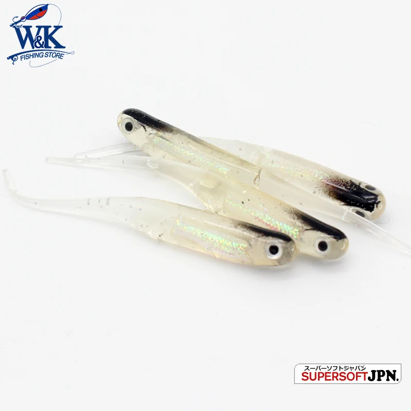 Cebo suave pin tail 6 cm para lubina y pesca en roca eficaz probada - imagen 4
