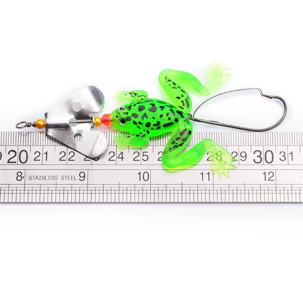 Señuelo Rana Frog Surface 90mm – Kopper realista topo blando - imagen 5