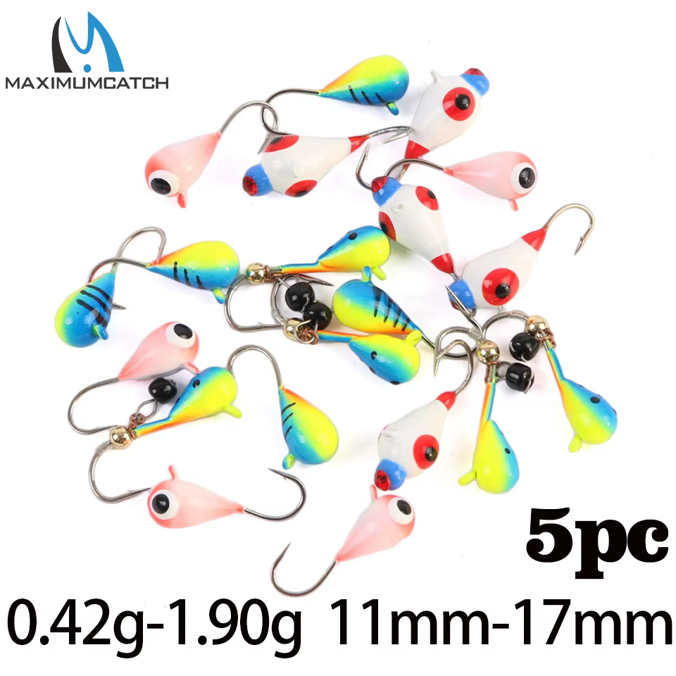Maximumcatch Jig de tungsteno para pesca en hielo