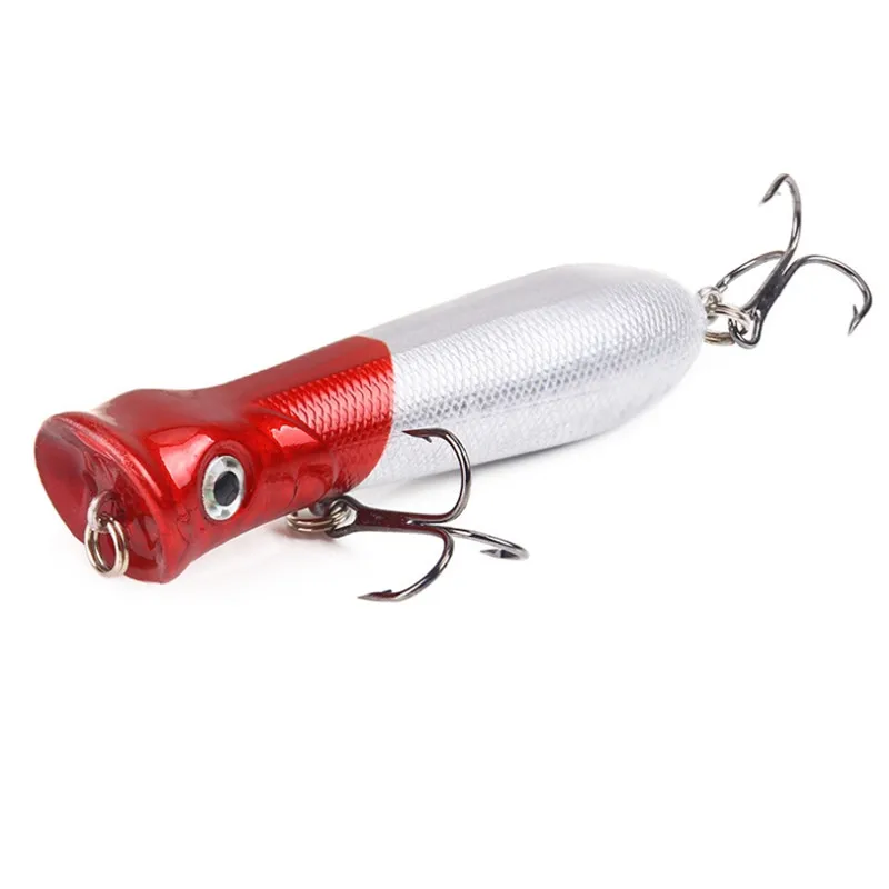 FISHINAPOT Popper 8cm 10,5g – Señuelos colores lubina y lucio - imagen 2
