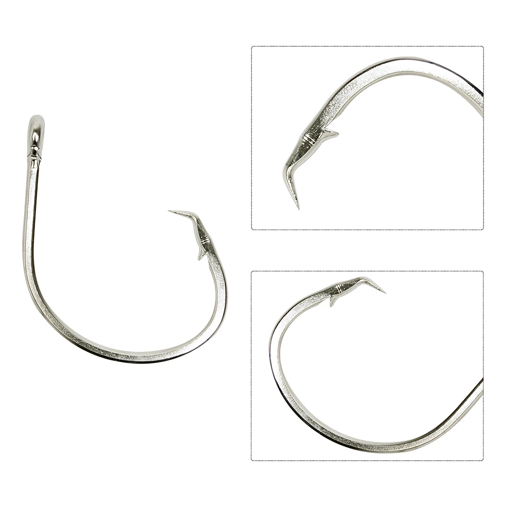 Anzuelos Atún Acero Inoxidable – Fuertes y Duraderos para Pesca - imagen 3