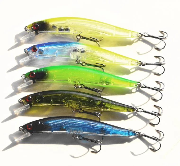 Señuelo Minnow en acción de pesca