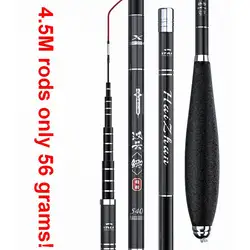 Caña Spinning Carbono Hanyon ZZ218 3.60m Media-Rápida Superligera 2 Puntas