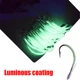 Anzuelos Jig Head luminosos de acero alto carbono – con púas - imagen 3