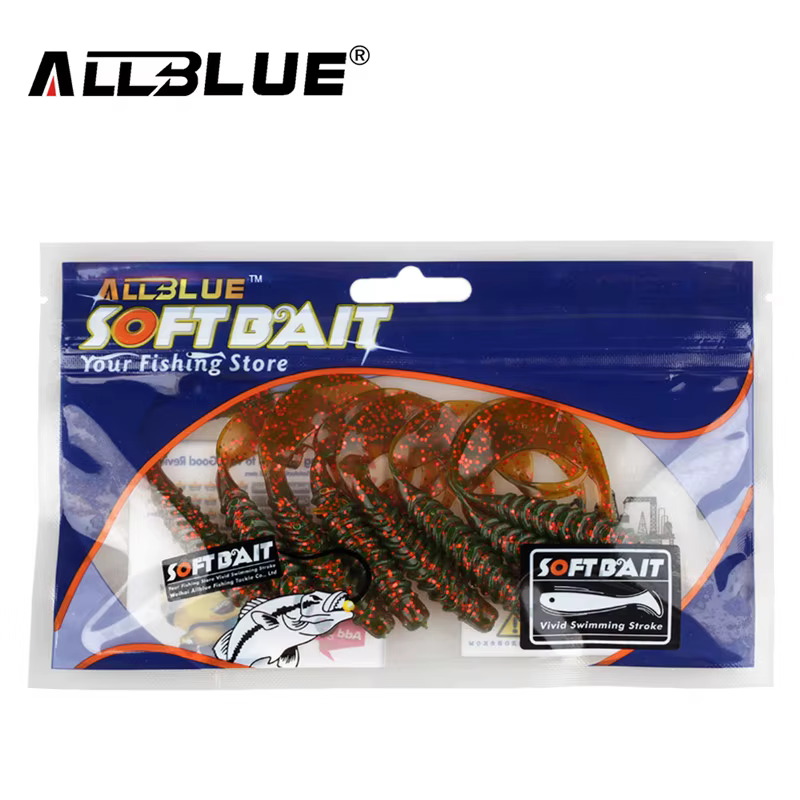ALLBLUE Creek Vinilo una cola 8cm para lubina - imagen 4