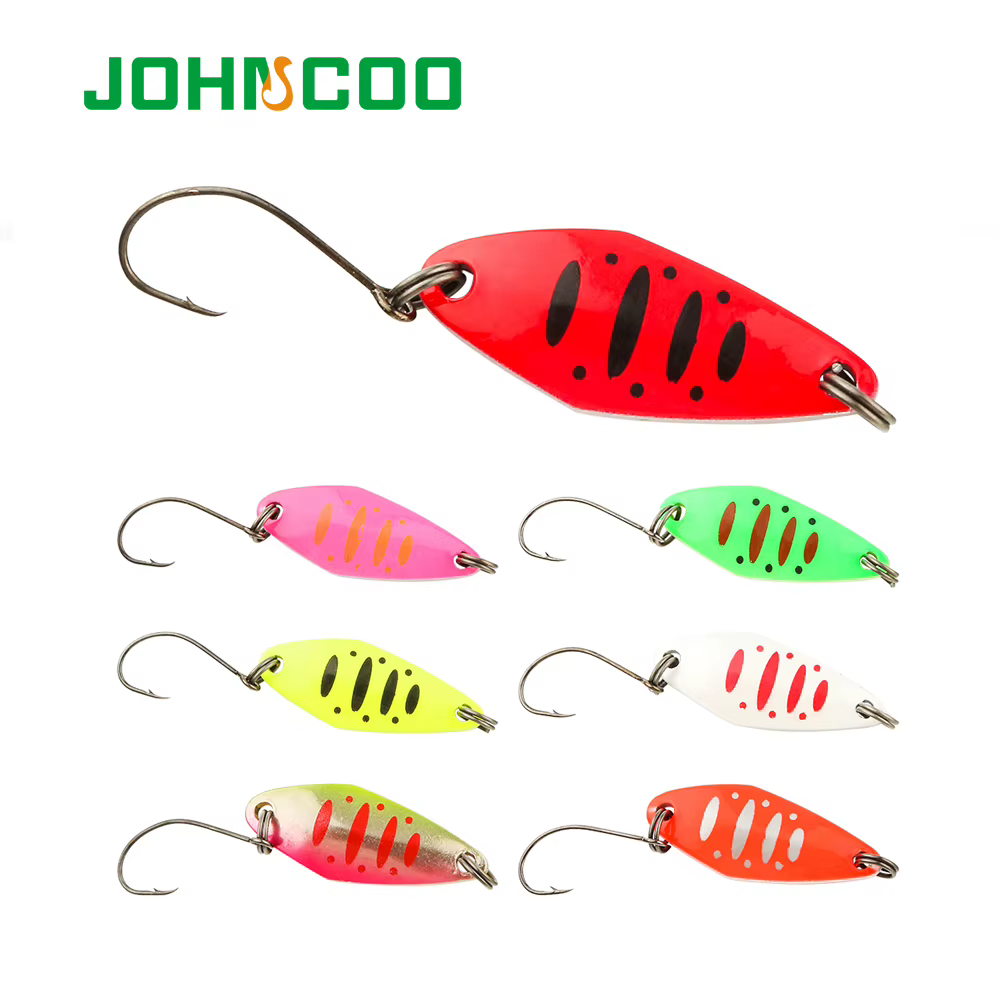 Johncoo Cuchara Cobre – Señuelo trucha - imagen 4