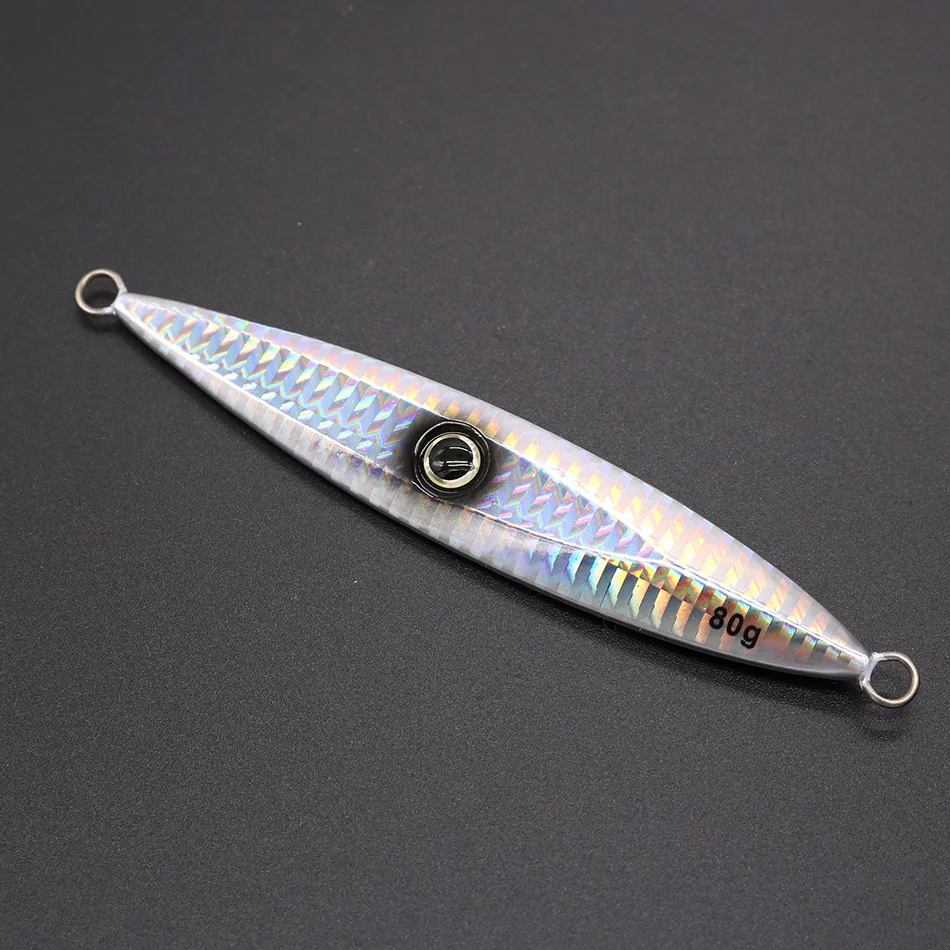 CASTFUN Señuelo Jigging Lento Metal – Ideal para Pesca en Agua Salada - imagen 2