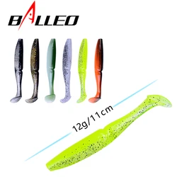 Balleo Vinilo de pesca bicolor – Señuelo de silicona
