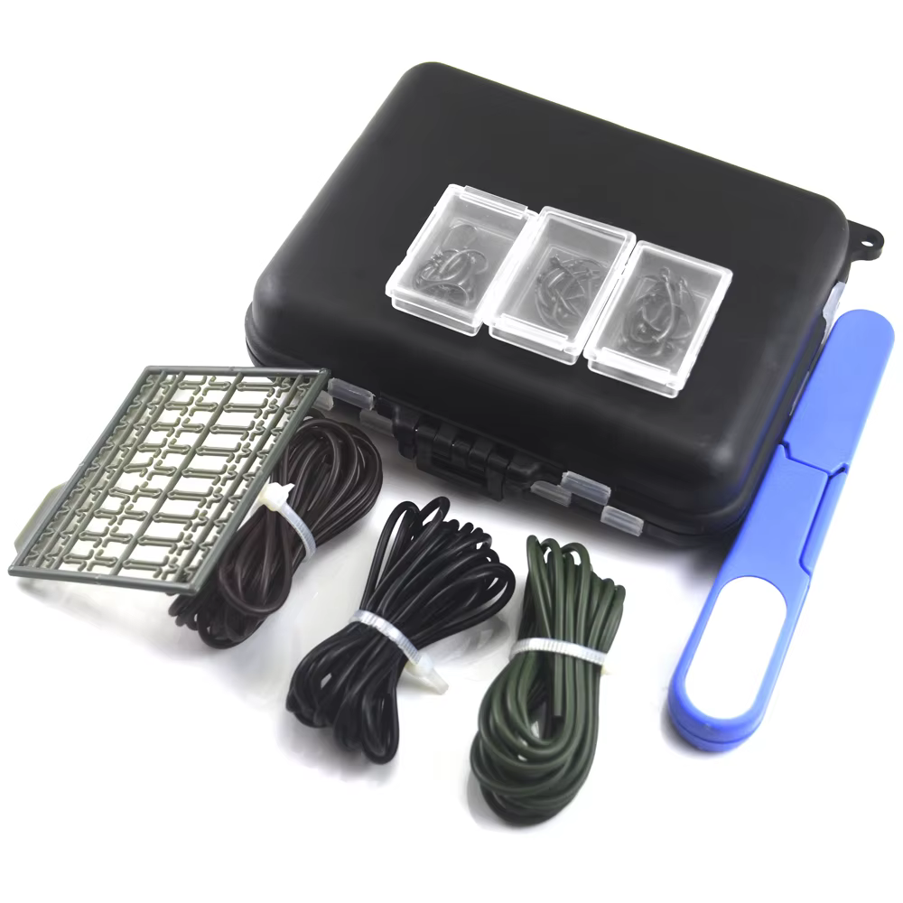 Kit Completo Accesorios Carpa – Tijeras, ganchos, línea y sacas