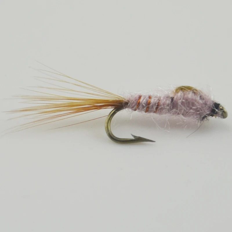 Cuerpo de ninfa de cola marrón MNFT para mosca trucha y panfish #12 - imagen 4