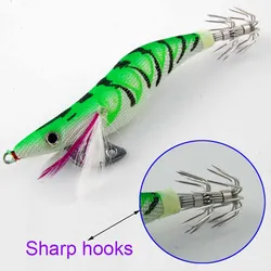 Squid Jig duro - Señuelo calamar para pulpo y sepia, acción rápida