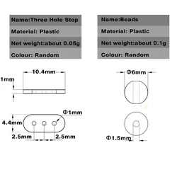 MNFT Paradas Bobber ajustables – Para casting y deslizamiento