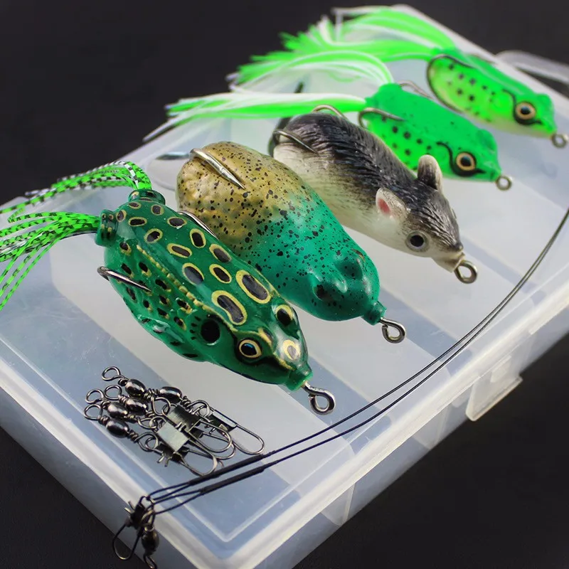 Señuelos del kit para pez cabeza de serpiente