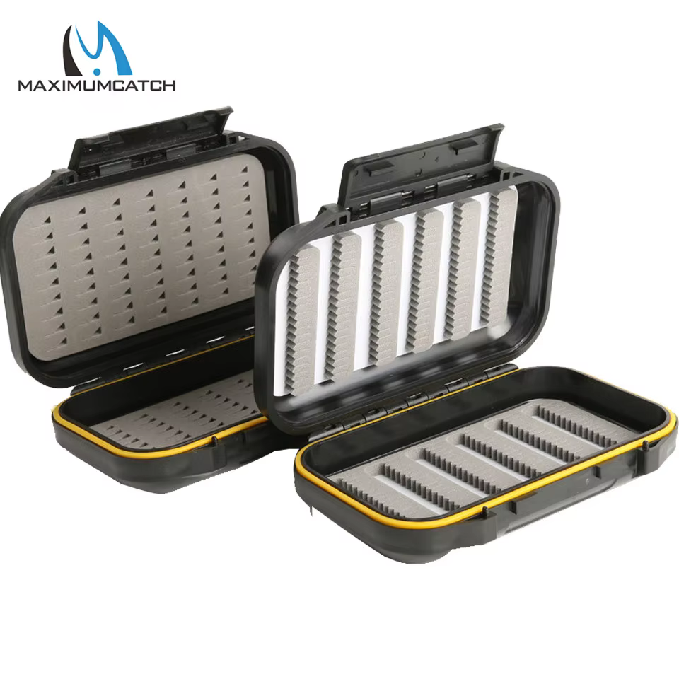 Maximumcatch Caja portamoscas impermeable – Espuma de secado