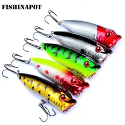 Wobbler Crankbait Flotante 3D para Depredadores