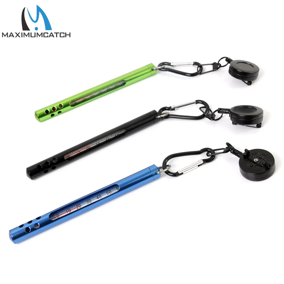 Termómetro pesca Maximumcatch – Medidor temperatura acero inoxidable - imagen 5