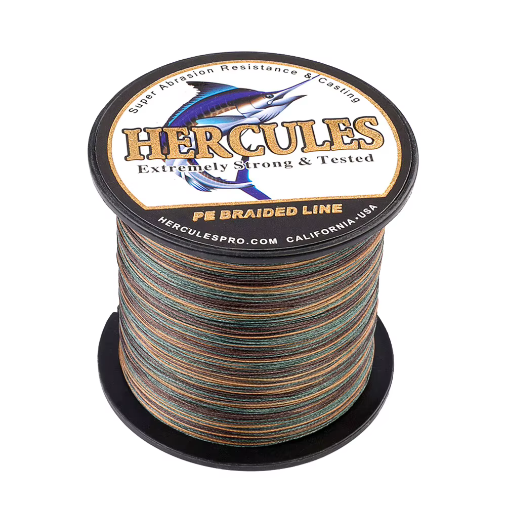 Hilo trenzado Hercules Camo 8 hebras PE para pesca agua salada - imagen 3