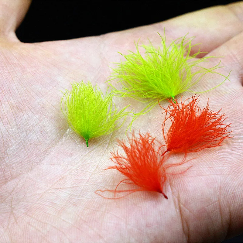 Royal Sissi CDC para moscas secas, plumas poste de ala - imagen 3