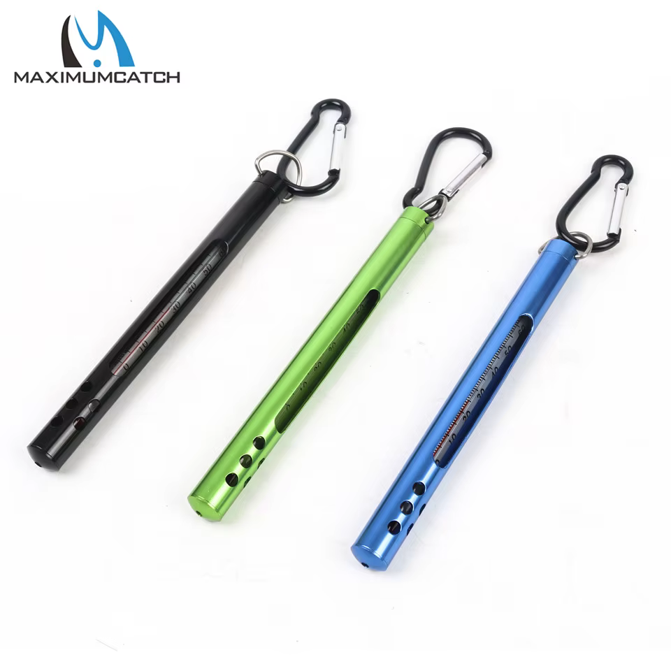 Termómetro pesca Maximumcatch – Medidor temperatura acero inoxidable - imagen 4