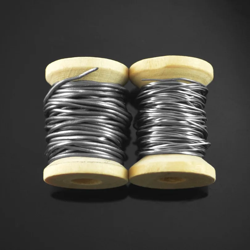 Cables enrollados en carrete