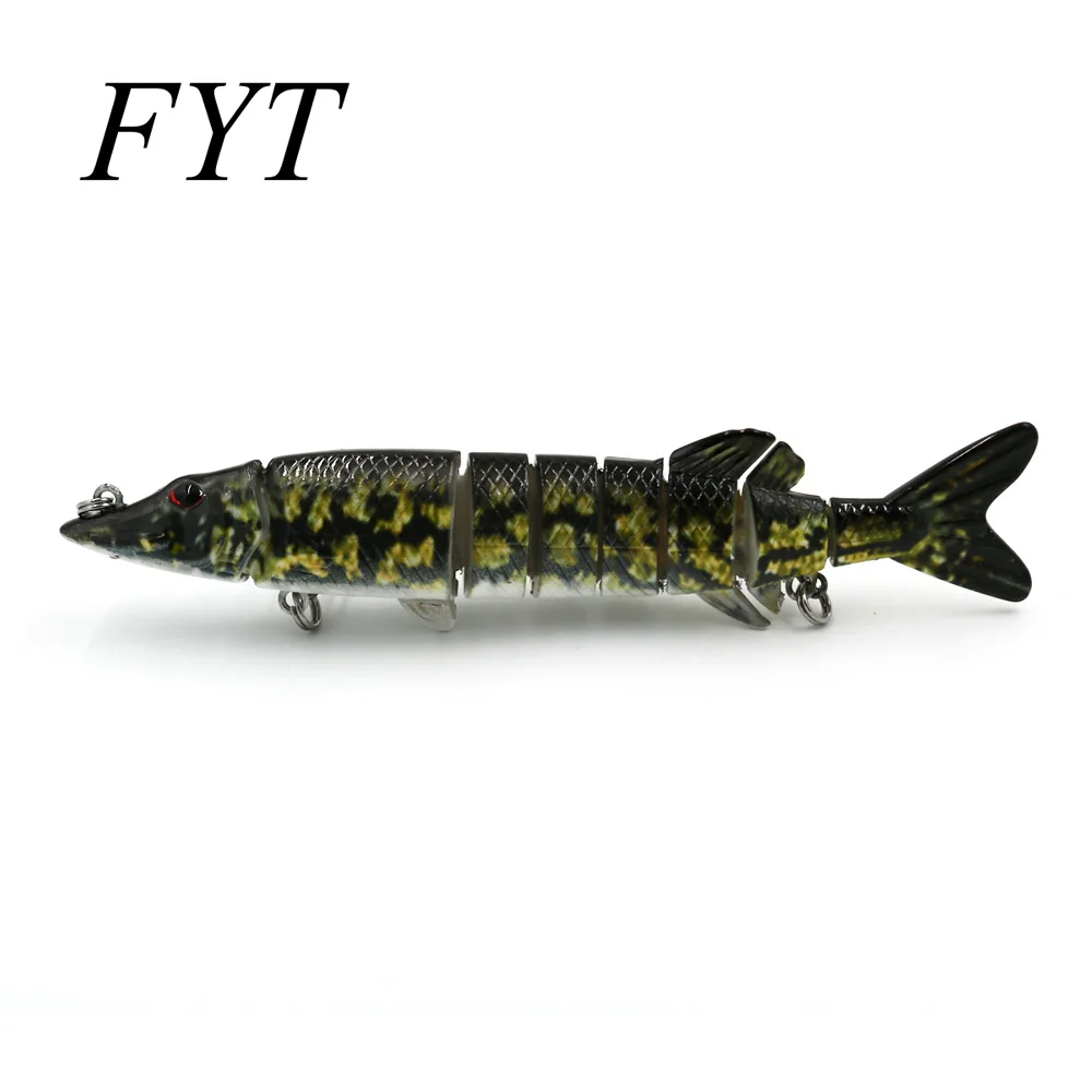 Señuelo Wobbler para Lucio Swimbait Articulado ZX801 - imagen 4