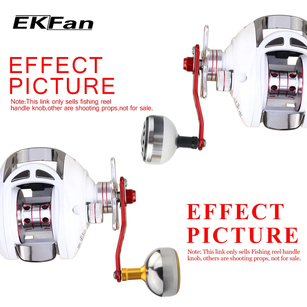 EKFan Manija Carrete 35mm – Aleación aluminio spinning - imagen 4