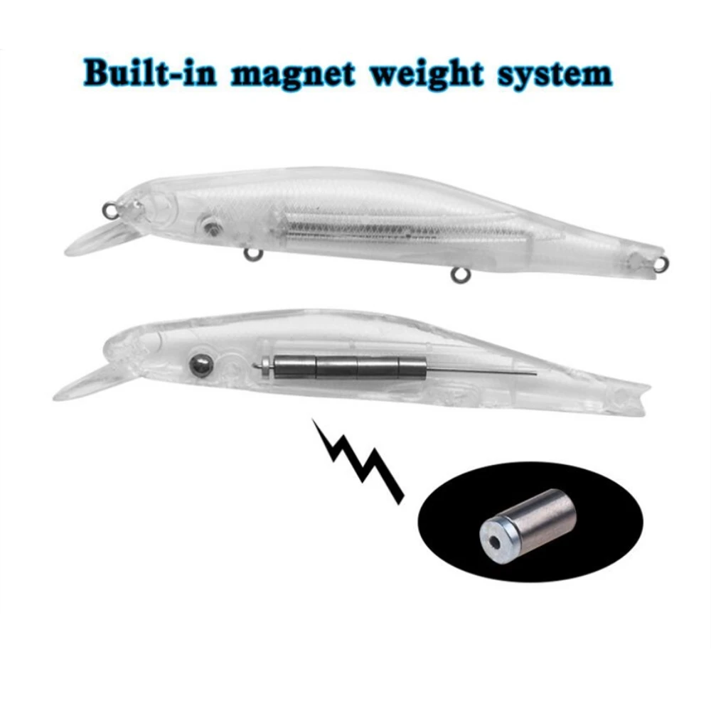Crankbait Wobblers flotante - Señuelo de plástico para pesca - imagen 3
