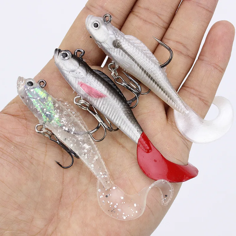 Señuelo de Vinilo – Cebo Artificial Suave para Pesca - imagen 2