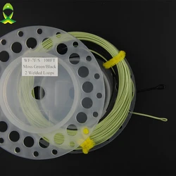 Sedal Mosca JSM Peso Adelante Punta Hundida – 2 loops para pesca con mosca