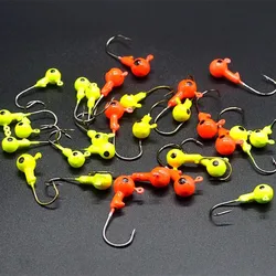 Jig Head para vinilo rojo y amarillo – 1,75g a 3,5g