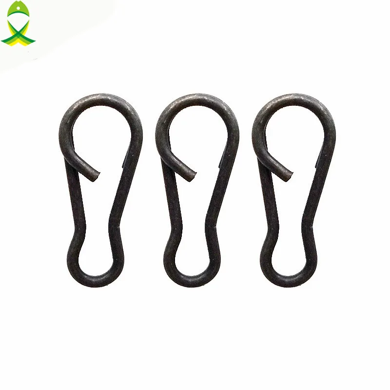 Connector JSM Tipo B negro mate – Para anzuelos de carpa - imagen 2