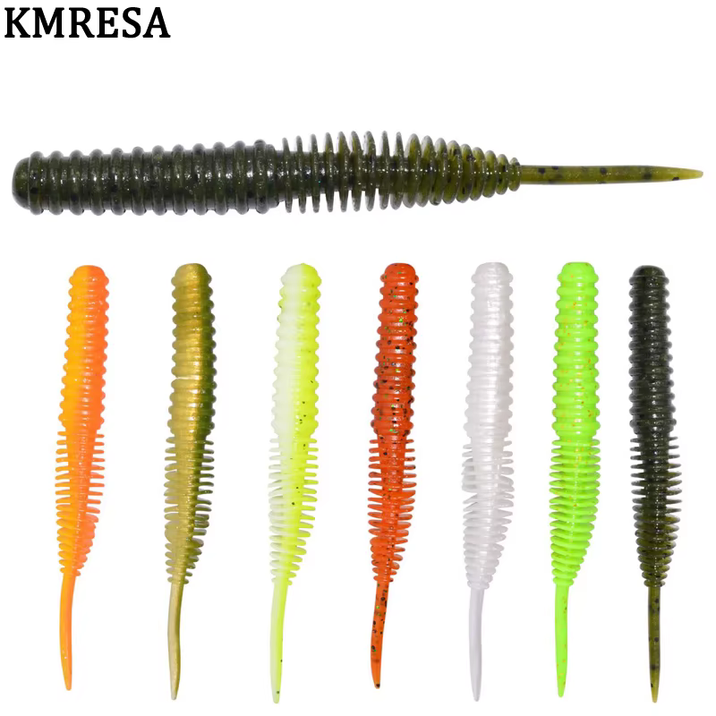 Señuelo blando KMRESA 10cm – Vinilo artificial con tachuelas