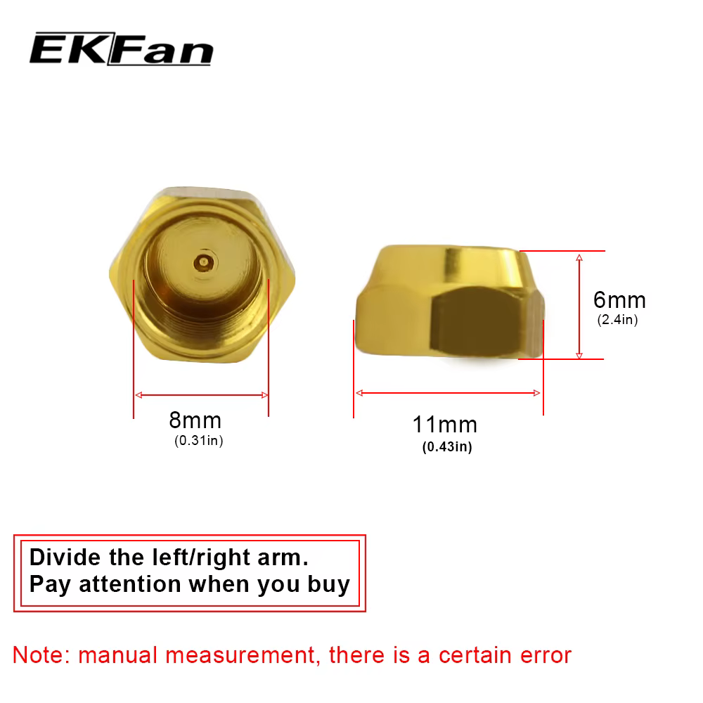 EKFan Tornillo de Manivela para Carrete – Compatible Daiwa ABU - imagen 2