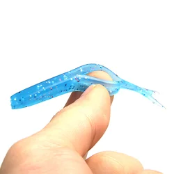 Supercontinente HP Minnow cebo blando cola de horquilla