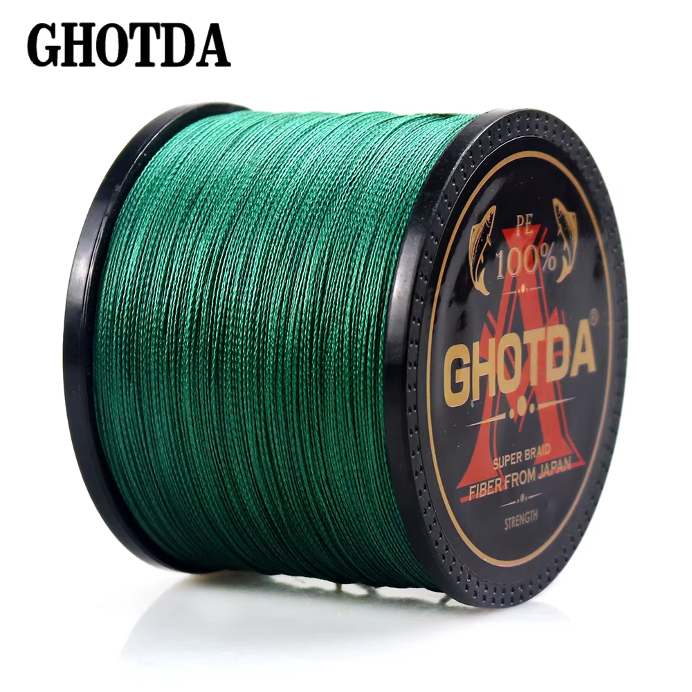 GHOTDA Línea Trenzada PE – 4 colores alta resistencia agua salada - imagen 3