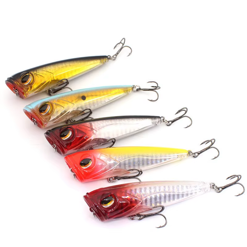 Popper Shad UV Flotante Topwater – Serie Larga - imagen 3