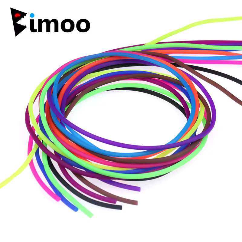 Bimoo Tubo Elástico 2mm para Mosca Sabiki