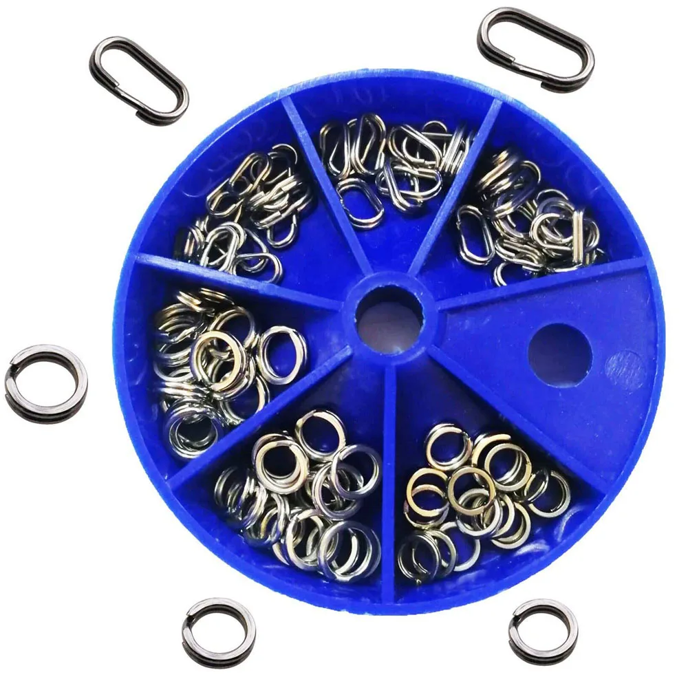 Anillos Divididos Acero Inoxidable para Señuelos de Pesca - imagen 3
